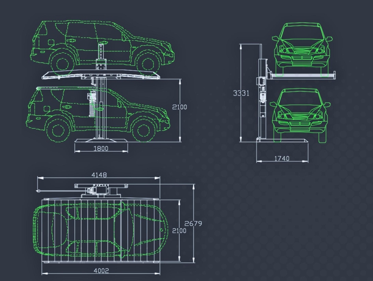 ʻO MUTRADE HOU HOU: Hoʻokahi-Post Parking Lift