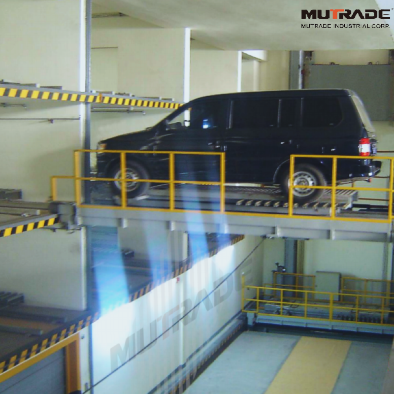 Fully automated parking system Mutrade automated robotic parking lot cabinet