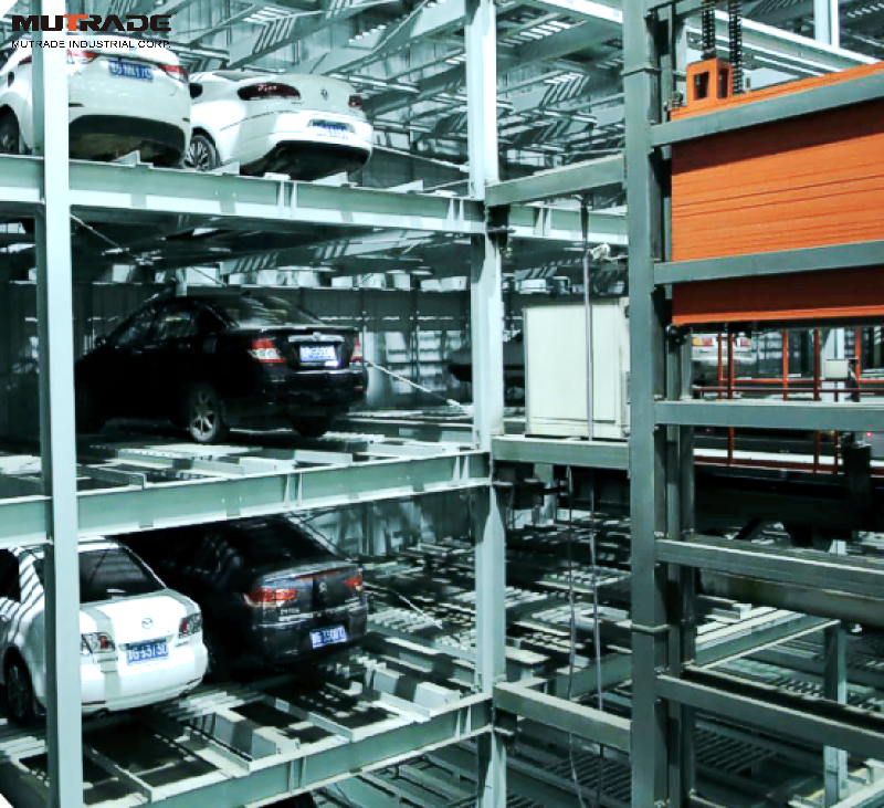 Automatiséiert Strooss Stacking Parking System mutrade automatiséiert Parking 2