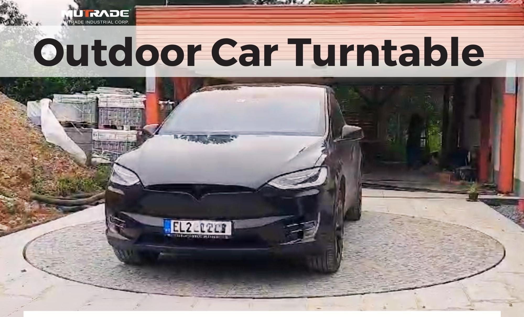 ELEVATING PARKING EFFICIENCY: INTRODUCING CTT OUTDOOR CAR TURNTABLE FOR PRIVATE PARKING FACILITIES IN THE CZECH REPUBLIC