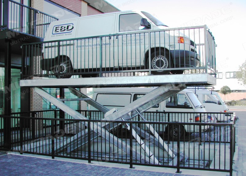 S VRC Scissor Type Car Lift Platform, lift cars from one floor to another, with Lifting Capacity&Height customized according to your needs. 5