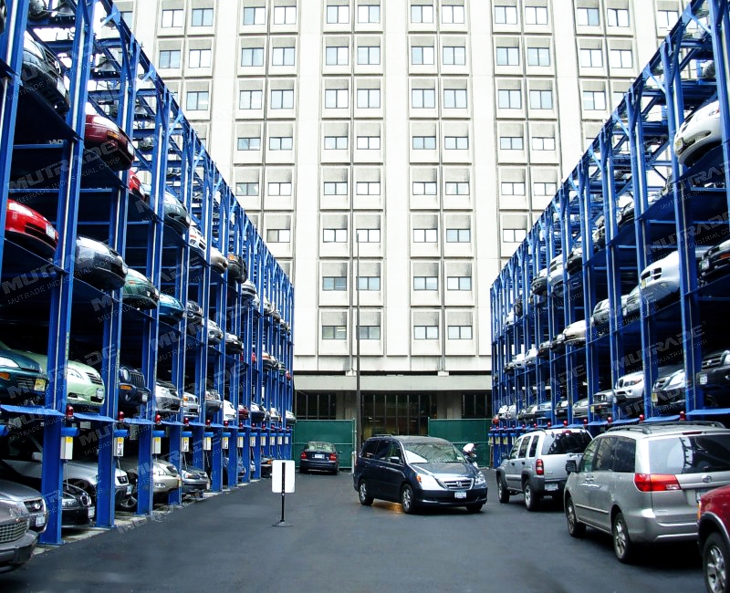 automobilový výtah puzzle parkovací systém hydraulické úložiště automobilů