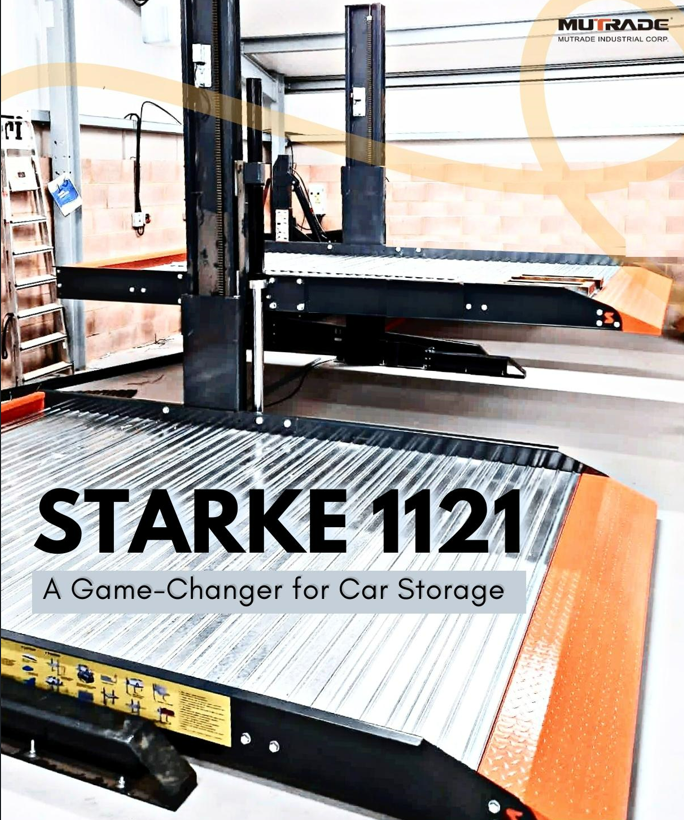 تاسیسات ذخیره سازی ماشین در حال انقلاب: پروژه آسانسور پارکینگ دو پستی MUTRADE STARKE 1121 در بریتانیا
