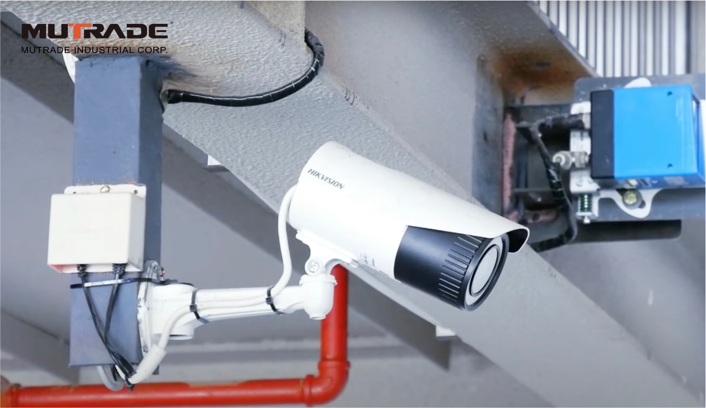 Kamera CCTV sistem tempat letak kereta selamat mutrade