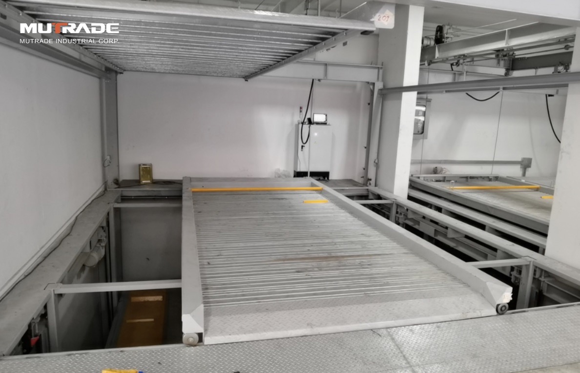 BDP-1+2  INNOVATIVE PIT PUZZLE PARKING SYSTEM FOR A RESIDENTIAL CONDOMINIUM IN THAILAND