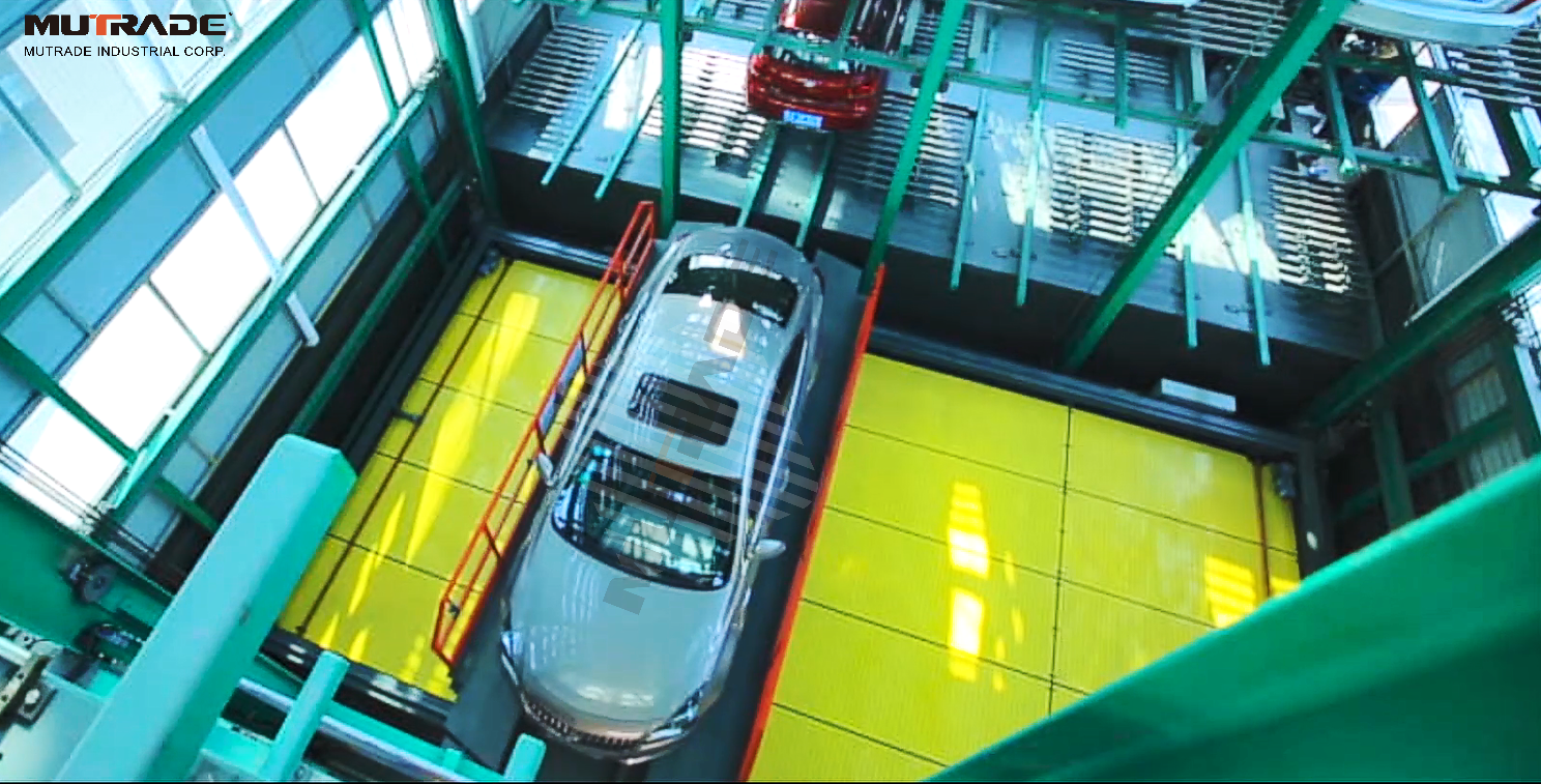 Fully automated parking system Mutrade automated robotic parking lot 3