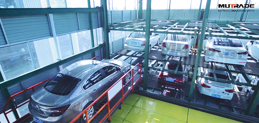 Ganap na automated parking system Mutrade automated robotic parking lot 3